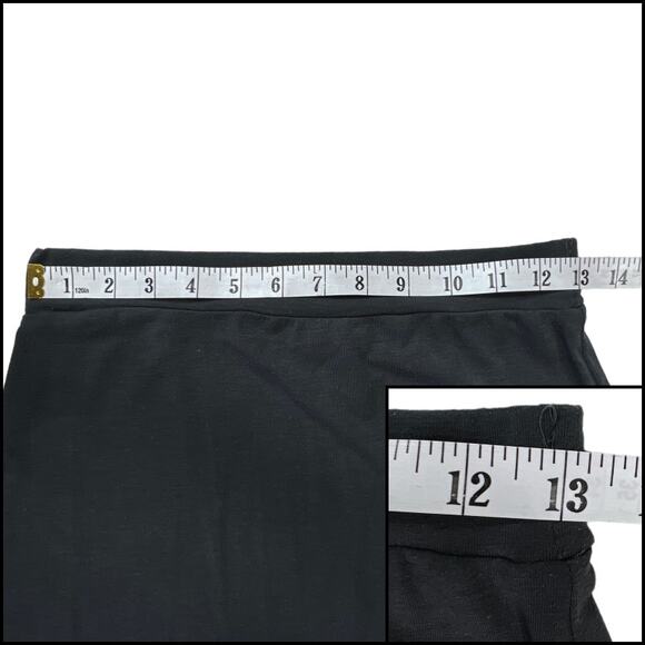 Ambiance Apparel Stretchy High Waist Maxi Skirt Ladies Small Charcoal Gray - Picture 7 of 10